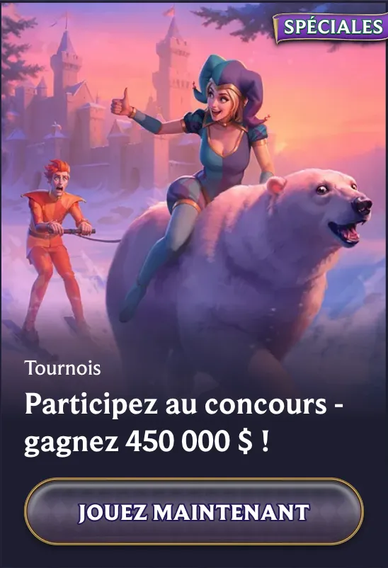 Tournoi avec 450 000 $ à gagner