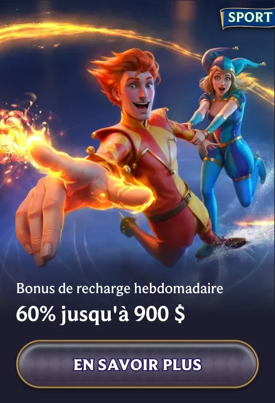 Bonus de recharge hebdomadaire