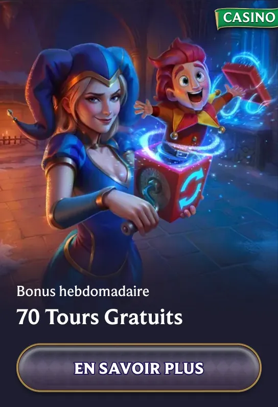 70 tours gratuits hebdomadaires